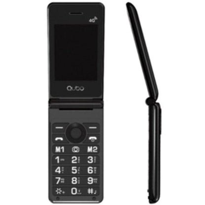 Teléfono Móvil Qubo X-28 4G para Personas Mayores
Negro