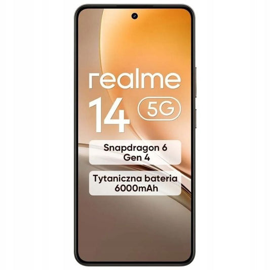 Smartphone Realme 14 8GB
256GB
6.74"
5G
Marrón Titanio