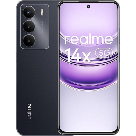Smartphone Realme 14X 8GB
256GB
6.74"
5G
Negro