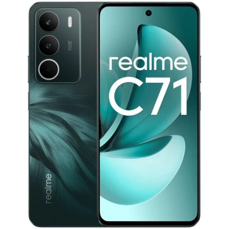 Smartphone Realme C71 8GB
256GB
6.67"
Verde Oscuro