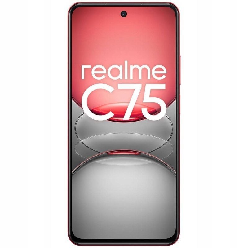Smartphone Realme C75 8GB
256GB
6.72"
Rojo
