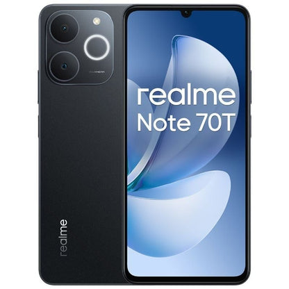 Smartphone Realme Note 70T 4GB
256GB
6.74"
Negro Obsidiana