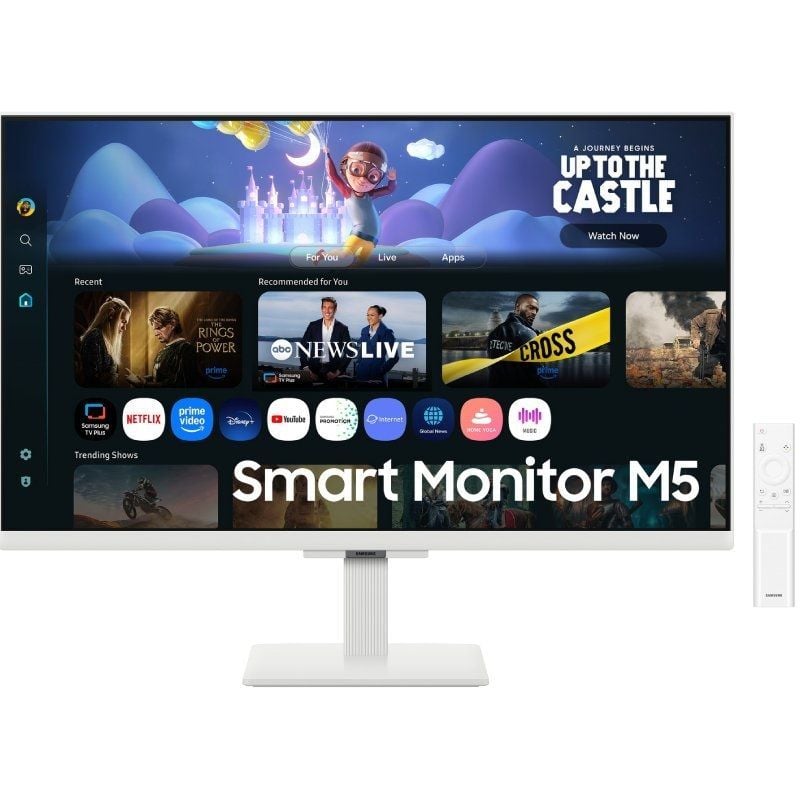 Smart Monitor Samsung M5 S27FM501EU 27"
Full HD
Multimedia
Smart TV
Blanco