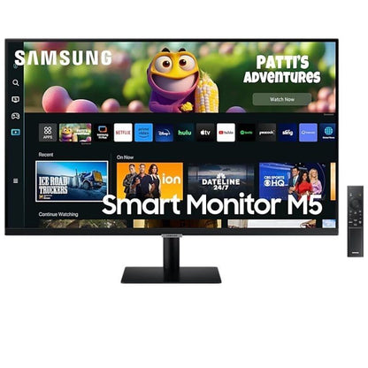 Smart Monitor Samsung M5 S32DM500EU 32"
Full HD
Multimedia
Smart TV
Negro