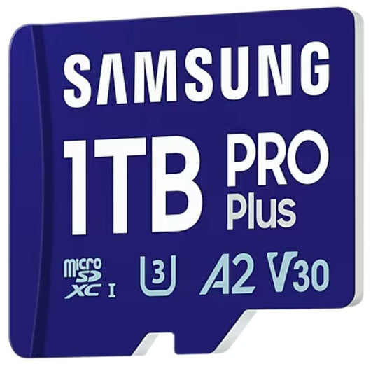 Tarjeta de Memoria Samsung PRO Plus 2024 1TB microSD XC
Clase 10
180MBs