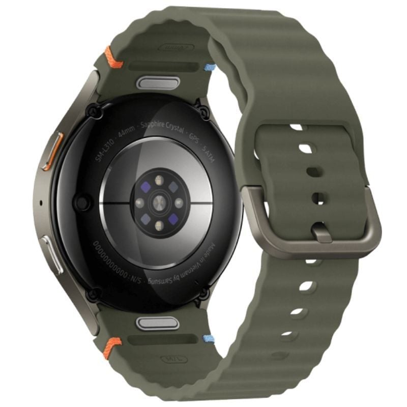 Smartwatch Samsung Galaxy Watch 7
Notificaciones
Frecuencia Cardíaca
GPS
Verde
