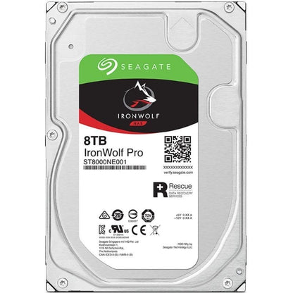 Disco Duro Seagate IronWolf Pro 8TB
3.5"
SATA III
256MB