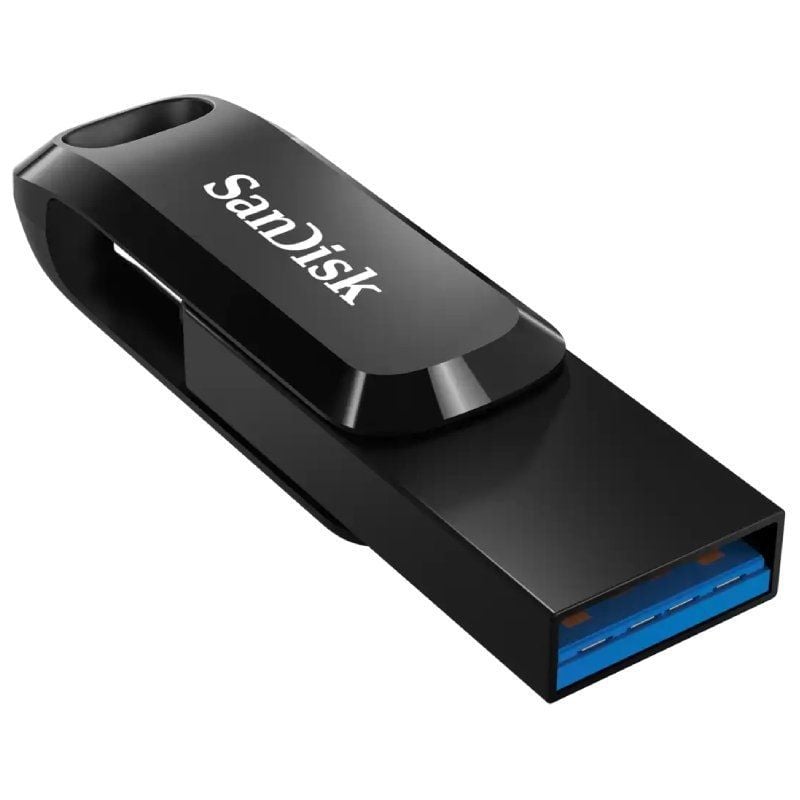 Pendrive 128GB SanDisk Ultra Dual Drive Go
USB 3.1 Tipo-C
USB