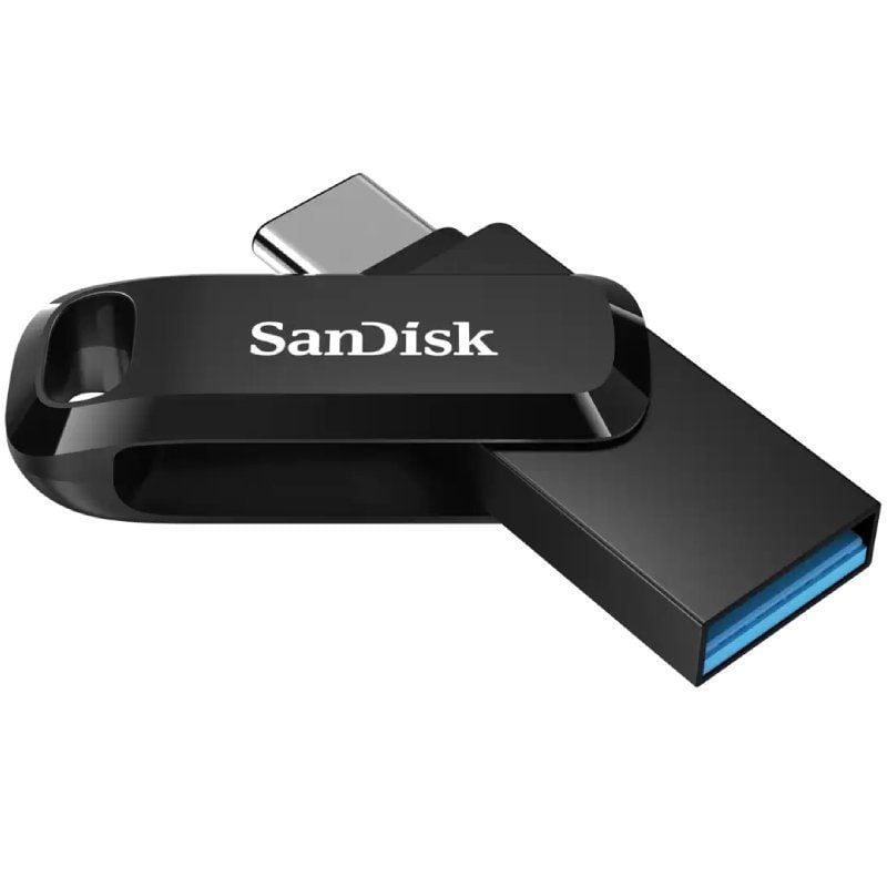 Pendrive 256GB SanDisk Ultra Dual Drive Go
USB 3.1 Tipo-C
USB