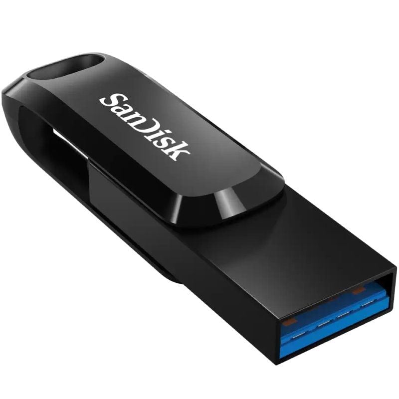 Pendrive 256GB SanDisk Ultra Dual Drive Go
USB 3.1 Tipo-C
USB