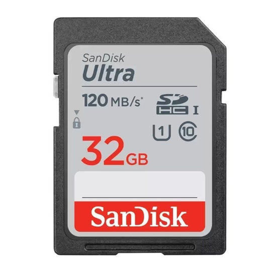 SanDisk Ultra 32GB SDHC Memory Card 120MB/s