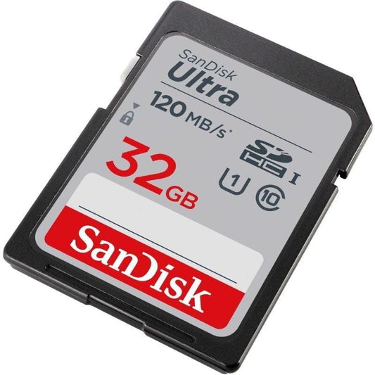 SanDisk Ultra 32GB SDHC Memory Card 120MB/s