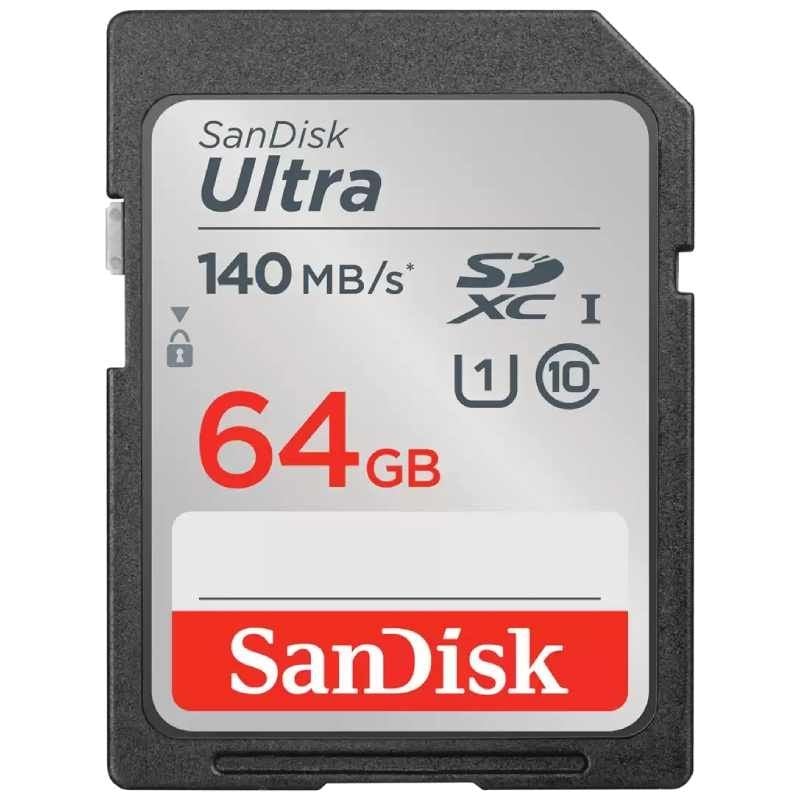 SanDisk Ultra 64GB SDXC Memory Card 120MB/s