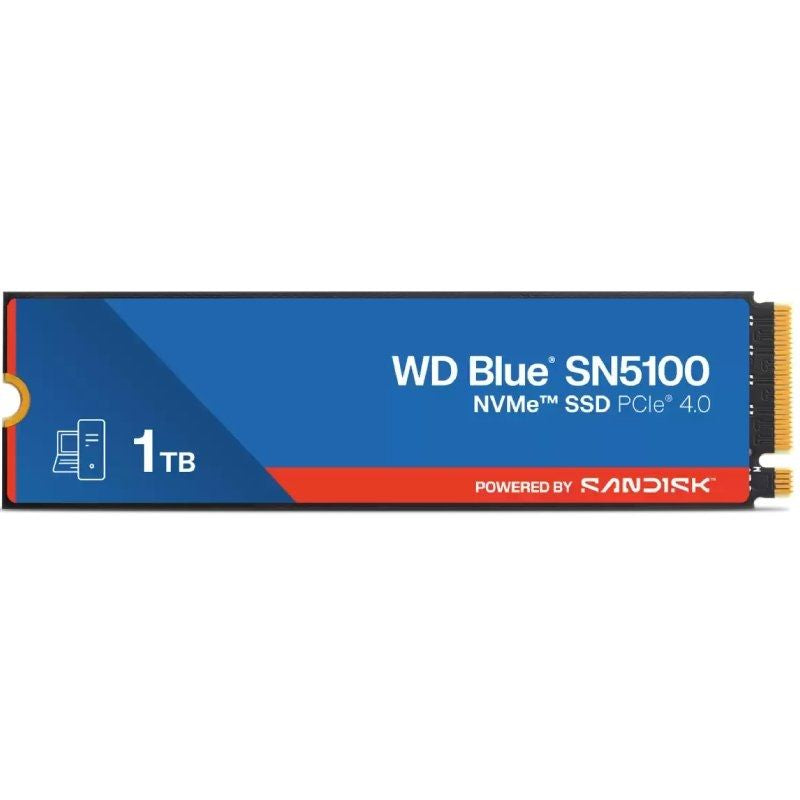 WD Blue SN5100 SSD 1TB NVMe Gen4 6700MB-s