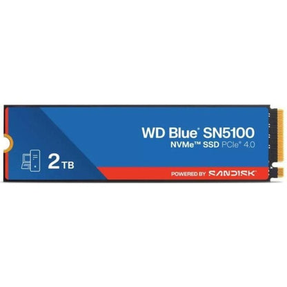 WD Blue SN5100 SSD 2TB NVMe Gen4 6700MB-s