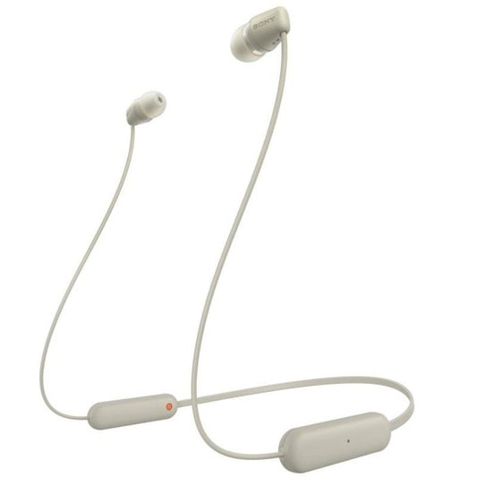 Auriculares Inalámbricos Intrauditivos Sony WI-C100
con Micrófono
Bluetooth
Beige