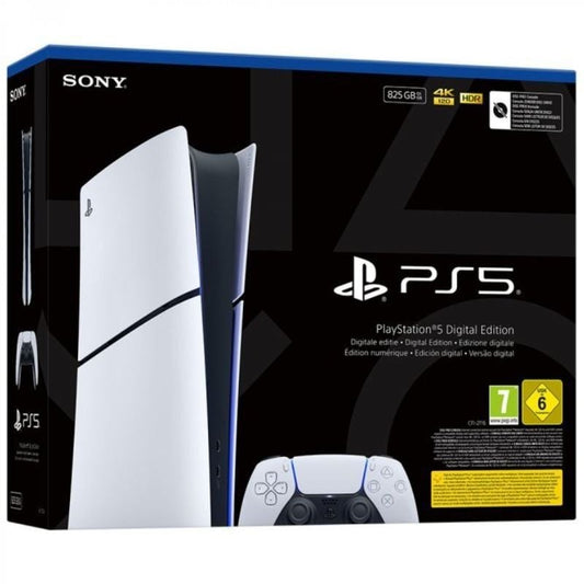 Consola Sony Playstation 5 - PS5 Slim Digital 825GB
Incluye Mando Dual Sense
Chassis E