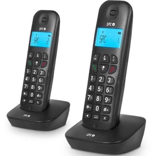 Teléfono Inalámbrico SPC Air Pro Duo 7302N
Pack DUO
Negro