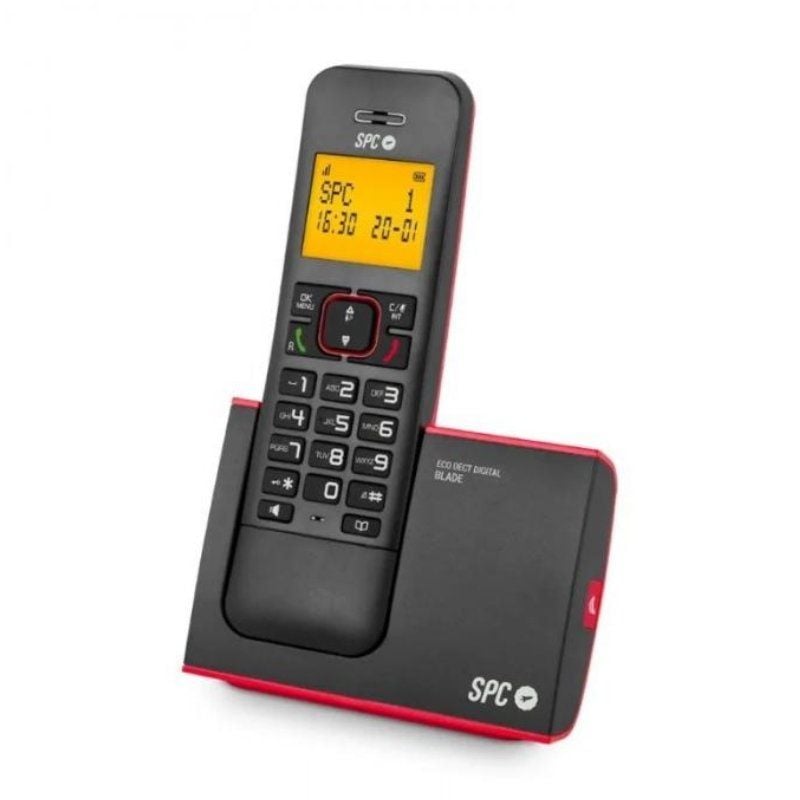 Teléfono Inalámbrico SPC Blade 7290RC1
Rojo y Negro