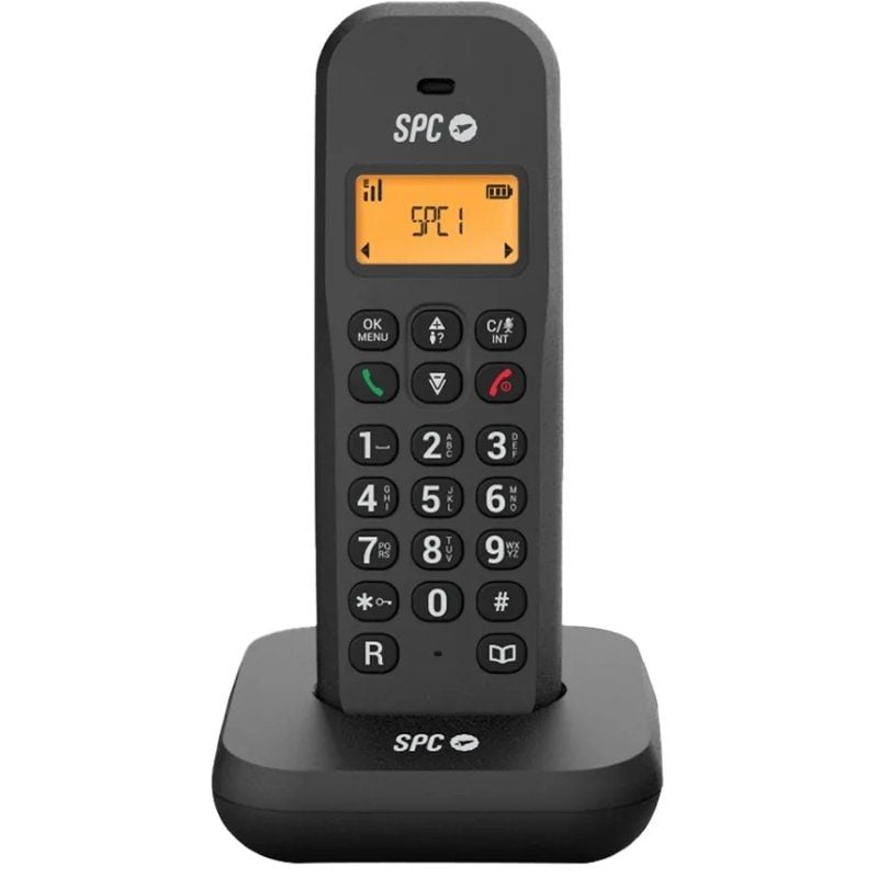 SPC 7334N Telefono DECT KEOPS Negro