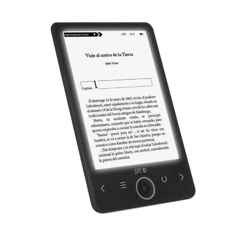 SPC eBook Dickens Light 2 6" 8GB microSD