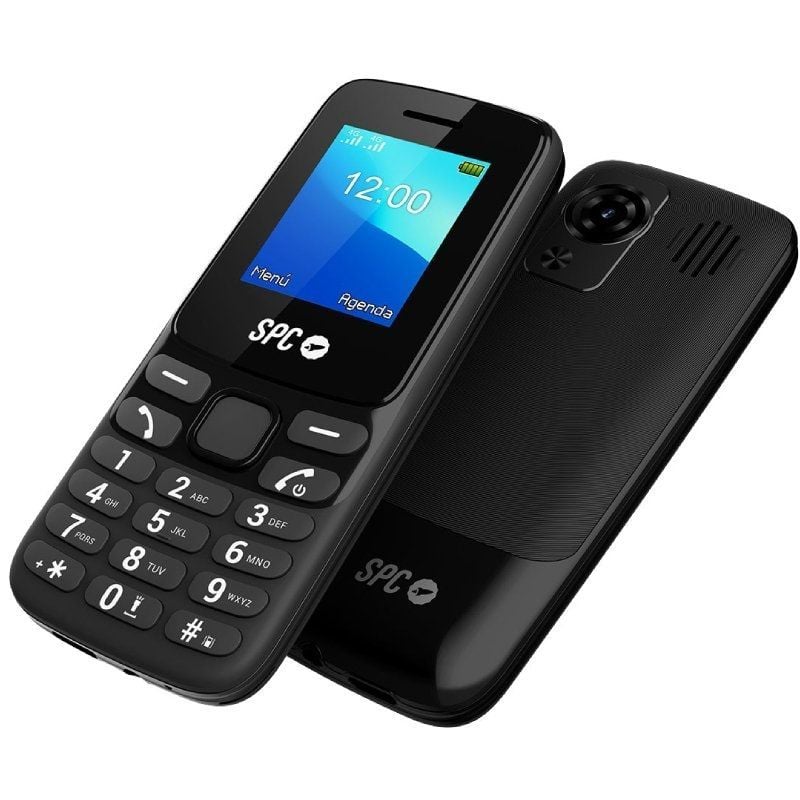 SPC 2340N Talk 2 4G Telefono Movil BT FM Negro