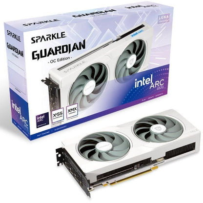 Tarjeta Gráfica Sparkle Intel Arc B570 Guardian Luna OC Edition
10GB GDDR6