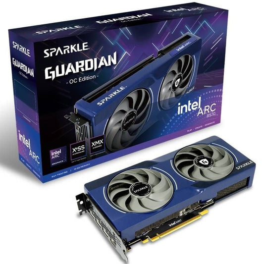 Tarjeta Gráfica Sparkle Intel Arc B570 Guardian OC Edition
10GB GDDR6
