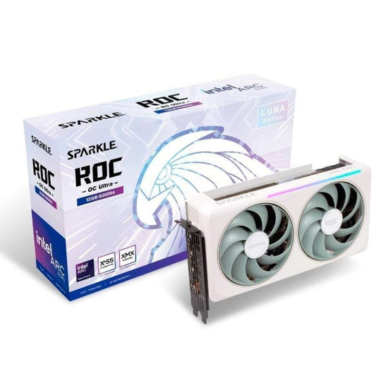 Tarjeta Gráfica Sparkle Intel Arc B580 ROC LUNA OC Ultra
12GB GDDR6