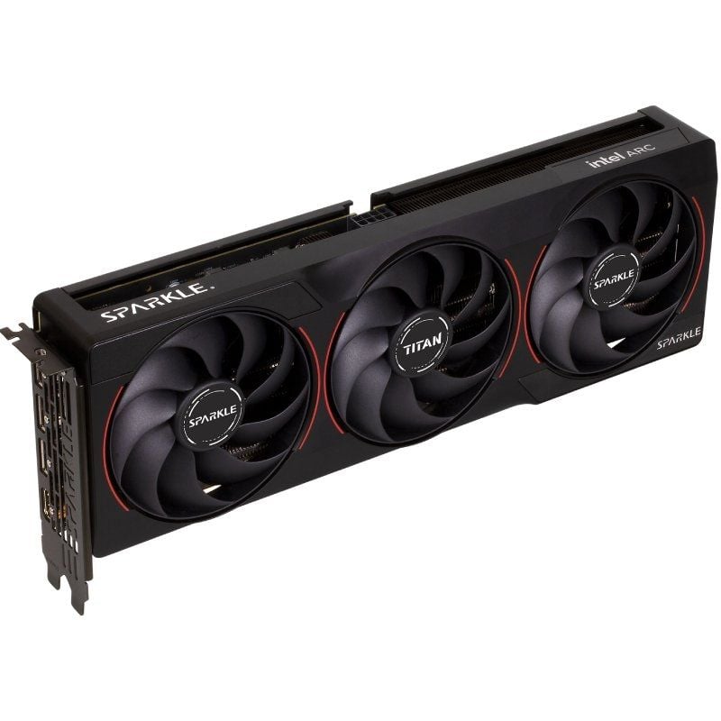 Tarjeta Gráfica Sparkle Intel Arc B580 Titan Nox OC Edition
12GB GDDR6