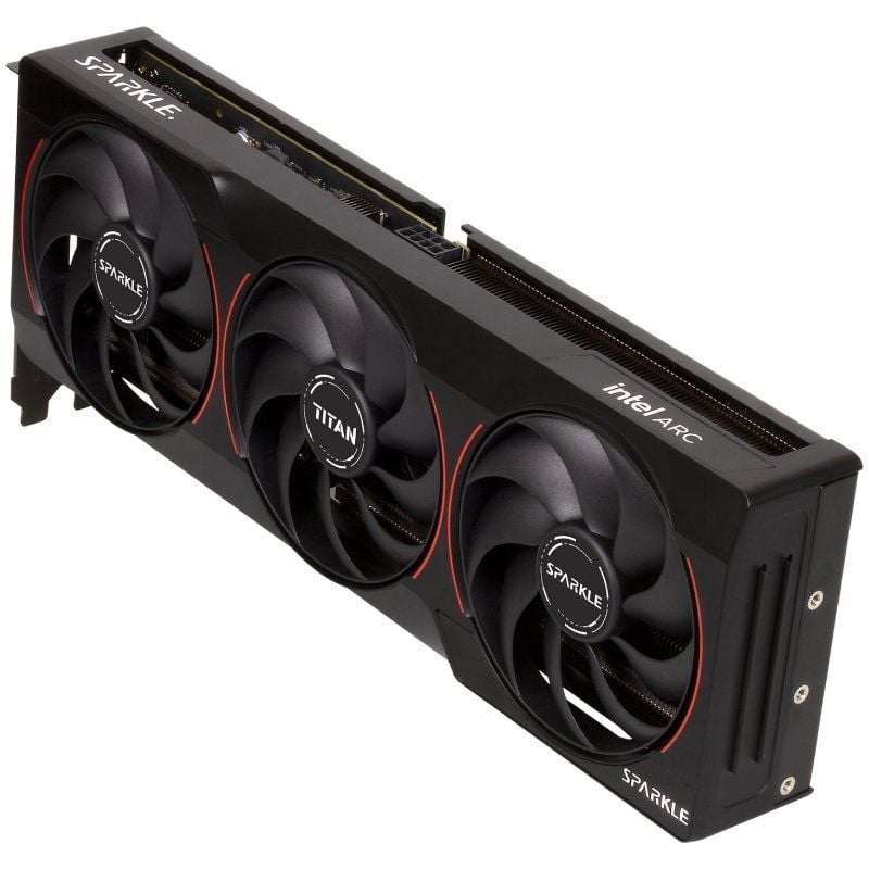 Tarjeta Gráfica Sparkle Intel Arc B580 Titan Nox OC Edition
12GB GDDR6