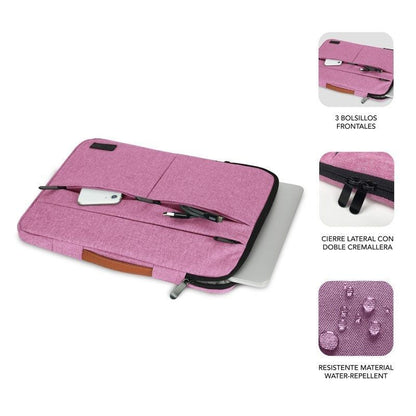Funda Subblim Air Padding 360 Sleeve para Portátiles hasta 14"
Rosa