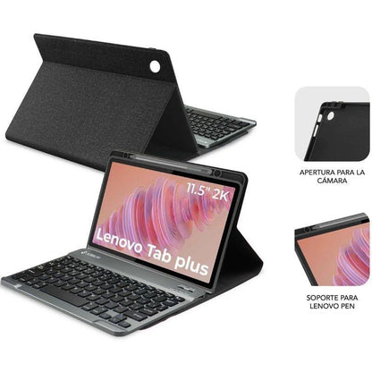 Funda con Teclado Subblim Keytab Pro BT Lenovo Tab 2025 11.5"
Negra