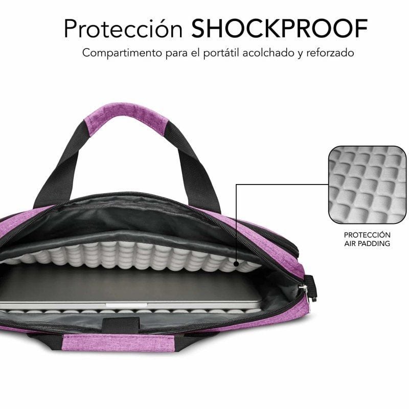Mochila Subblim Air Padding Laptop Bag para Portátiles hasta 15.6"
Rosa