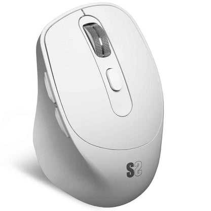 Ratón Ergonómico Inalámbrico por Bluetooth
2.4GHz Subblim Comfort Ergo Dual Battery
Batería recargable
Hasta 2400 DPI
Blanco