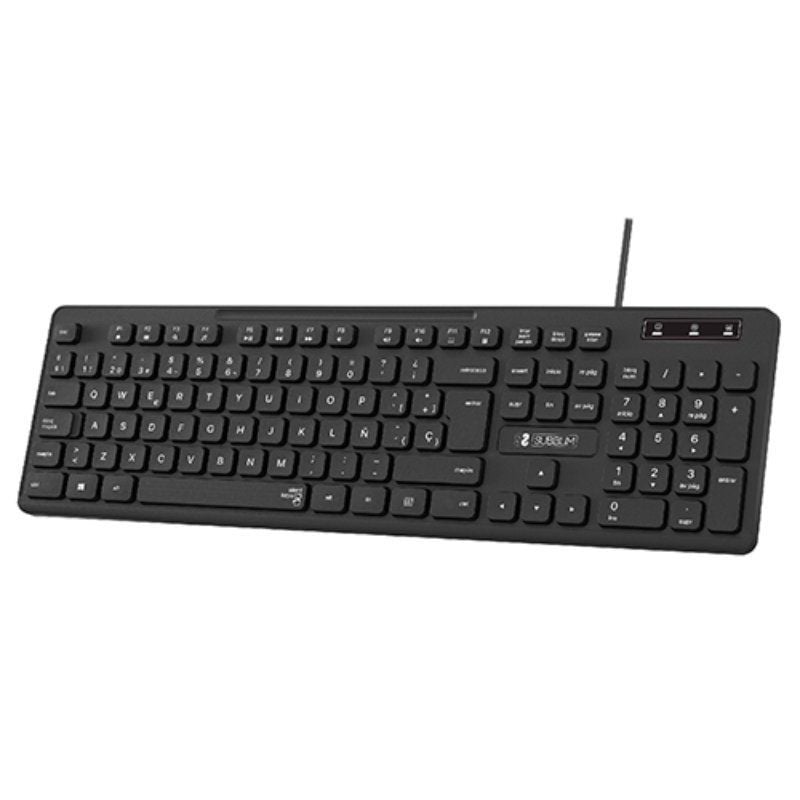 Teclado Subblim Business Slim Silencioso