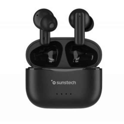 Auriculares Bluetooth Sunstech WAVEPODSBK con estuche de carga
Autonomía 4.5h
Negros