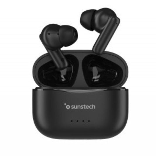Auriculares Bluetooth Sunstech WAVEPODSBK con estuche de carga
Autonomía 4.5h
Negros