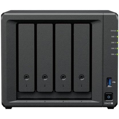 NAS Synology Diskstation DS425+
4 Bahías 3.5"- 2.5"
2GB DDR4
Formato Torre
