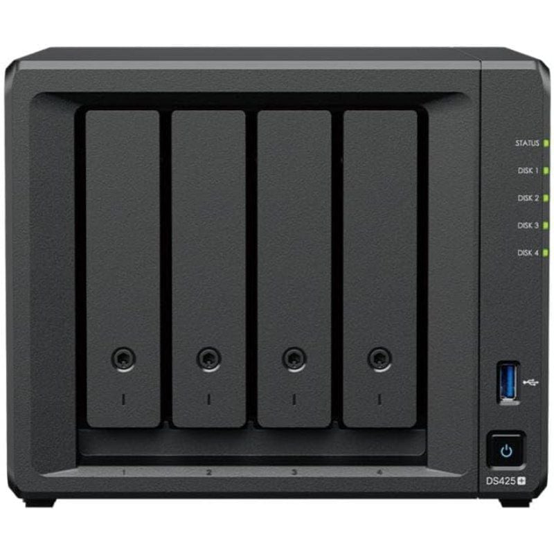 NAS Synology Diskstation DS425+
4 Bahías 3.5"- 2.5"
2GB DDR4
Formato Torre