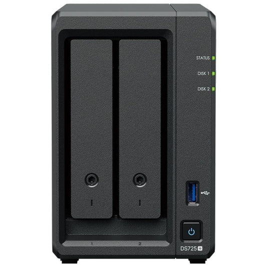 Synology DS725+ NAS 2Bay DiskStation 1x2.5Gb 1xGb