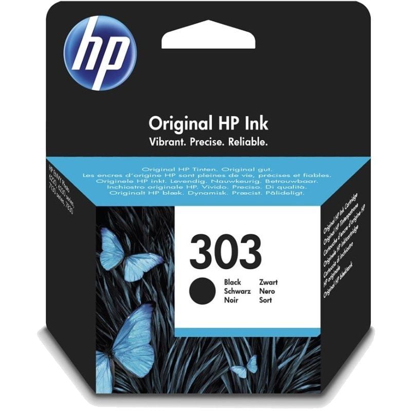 Cartucho de Tinta Original HP nº303
Negro
