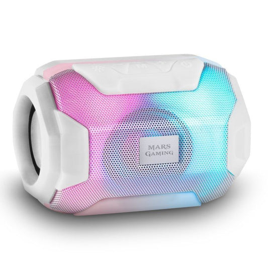 Mars Gaming Altavoz BLUETOOTH RGB MSBAX 10W WHITE