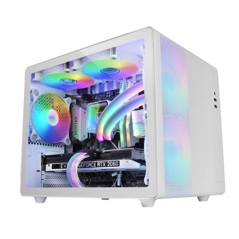 FCaja Gaming Minitorre Mars Gaming MC-400
Blanca