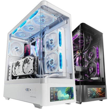 Caja Gaming Semitorre Mars Gaming MC-LCDPRO
Blanca