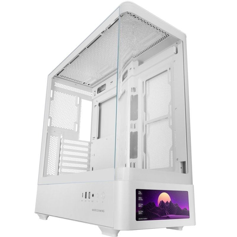 Caja Gaming Semitorre Mars Gaming MC-LCDPRO
Blanca