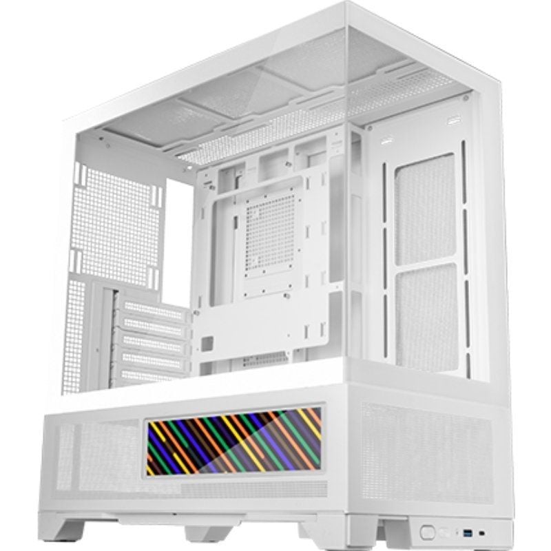 Caja Gaming Semitorre Mars Gaming MC-LCDX
Blanca