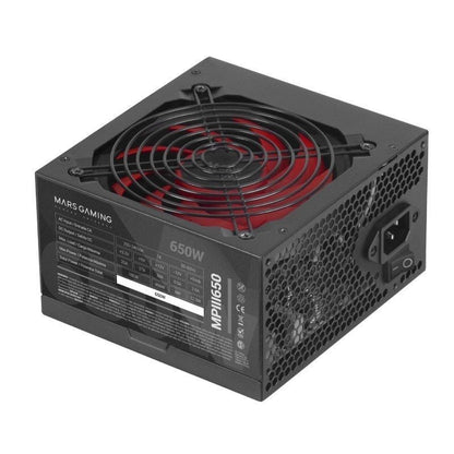 MARS GAMING Fuente Alimentacion MPIII 650W,Silent
