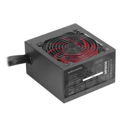 MARS GAMING Fuente Alimentacion MPIII 650W,Silent