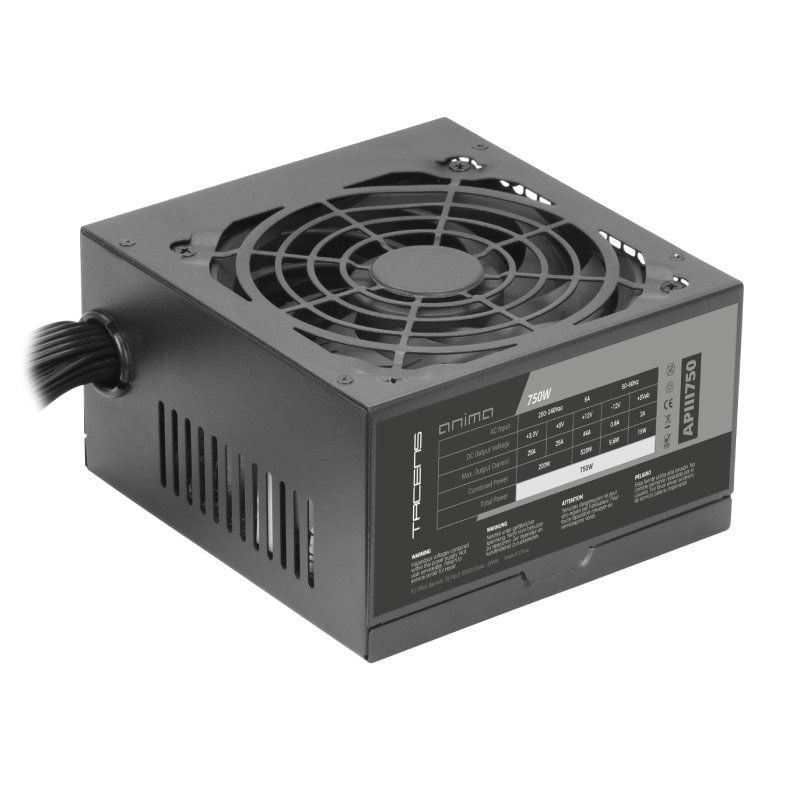 Fuente de Alimentación Anima APIII750
750W
Ventilador 12cm